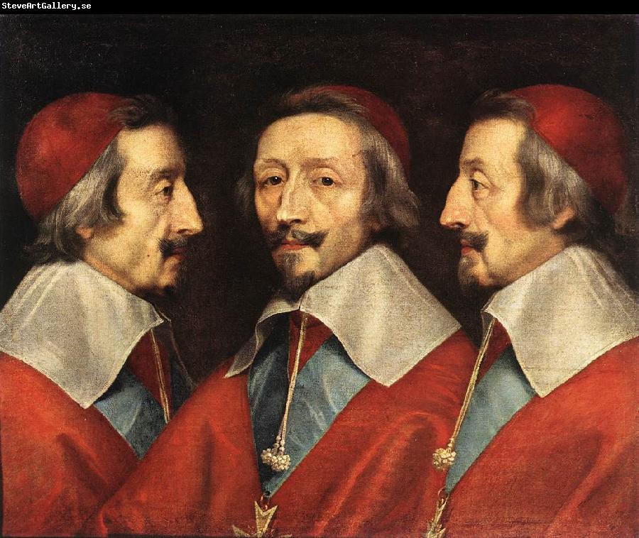 CERUTI, Giacomo Triple Portrait of Richelieu kjj